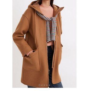Madewell Lynnford Coat Camel, Size XS
